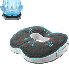 Cuscino Sedia Ufficio,Ergonomico Sedile Memory Foam Anti-Decubito Ciambella per 