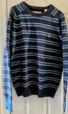 Penguin Munsingwear Men's Sweater XXL Gently Worn Amazing Condition Blue Striped
