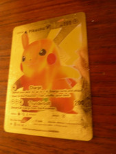 Pikachu V 170/185 Gold Foil Pokemon FAN ART Card HP 190 (TCG)
