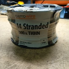 Cerrowire 500 ft. 14 Gauge Orange Stranded Copper THHN Wire