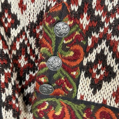 Suéter de Lana Noruego Evebofoss De Colección Para Mujer Talla 40 Aplausos de Peltre Noruega Nórdico - Imagen 2 de 8