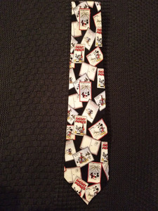 Mickey Mouse 'Postcard Mickey' 100% Silk Necktie From Walt Disney World