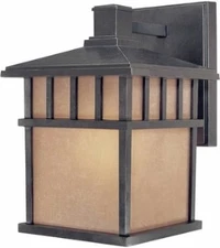 Dolan Lighting - Barton 1-Light Outdoor Wall Lantern-Winchester Finish