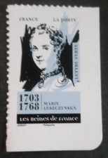 TIMBRE MARIE LESZCZYNSKA REINES FRANCE 2026 CELEBRITES' ADHESIF neuf** MNH