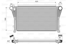 Ladeluftkühler VALEO 818347 für SKODA 5G1 AUDI 3G5 PASSAT BE2 SEAT TIGUAN BE1 VW