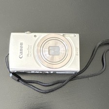Canon PowerShot ELPH 180 Point  Shoot Digital Camera 8x Optical Zoom Silver