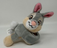 Disney Bambi Thumper Cutie Cuff Slap Bracelet Plush Stuffed Animal Bullsitoy