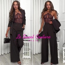 ZARA FW25/26 BROWN MINIMAL WIDE LEG PANTS ZW COLLECTION ALL SIZES 5344/042/700