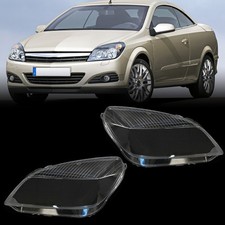2× Scheinwerferglas Streuscheibe Linse Links+Rechts Für Opel Astra H 07-10