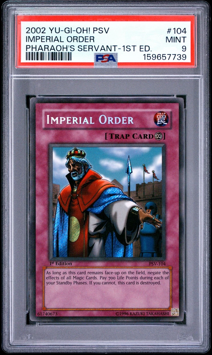 Yu-Gi-Oh! TCG Pharaoh's Servant Secret Rare English Individual