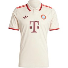 adidas Originals SS24 24/25 Third Jersey FC Bayern Series Letter Casual Short