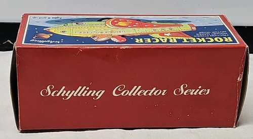 Juguete de hojalata de fricción Rocket Racer de colección en caja serie Schylling Collector - Imagen 10 de 11