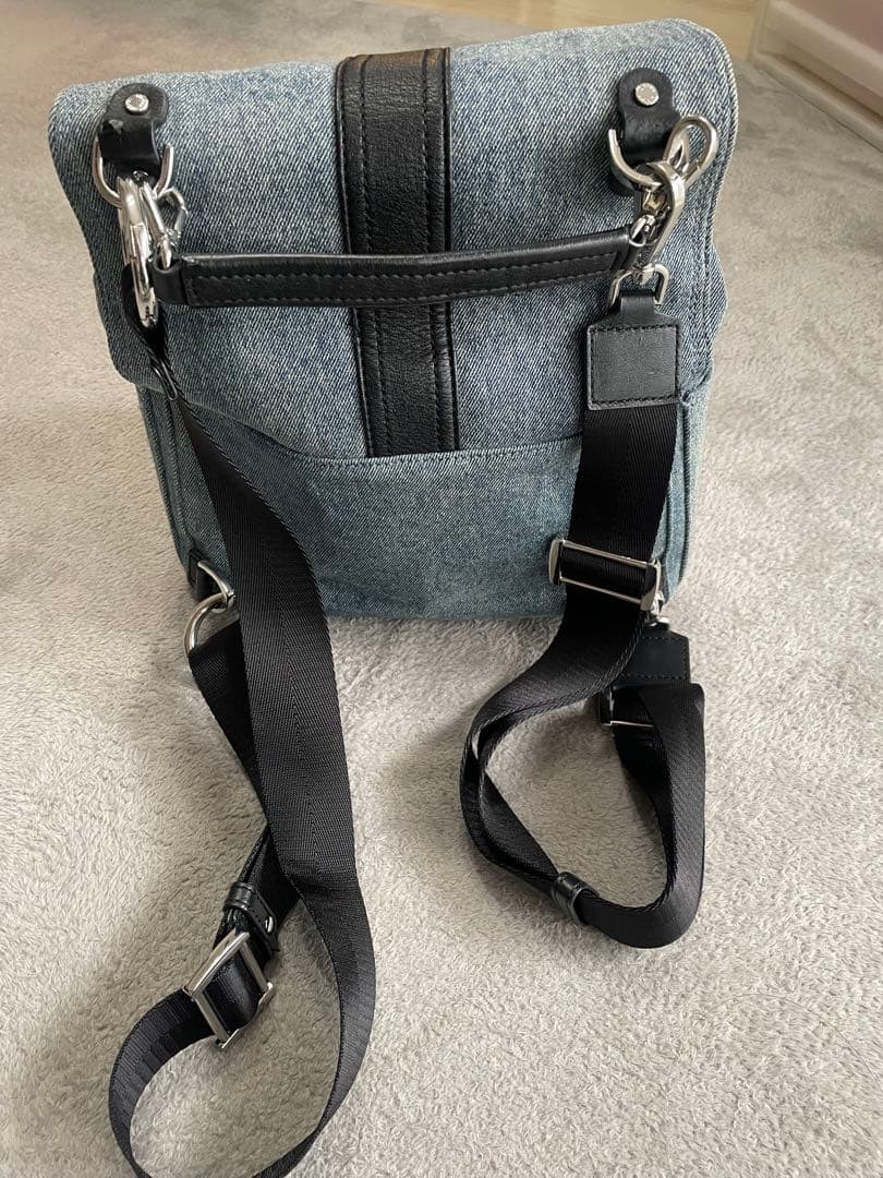 Diesel denim backpack unisex casual bag school travel bag | eBay