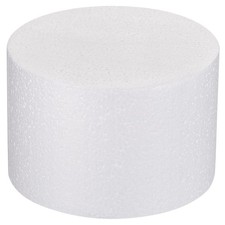 Round Foam Cake Dummy 4 Inch x 6 Inch Circle Dummy Cake Set for Wedding