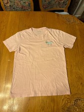 GOAT USA Pink Graphic T Shirt Men’s Medium Made In USA Cotton Casual Streetwear