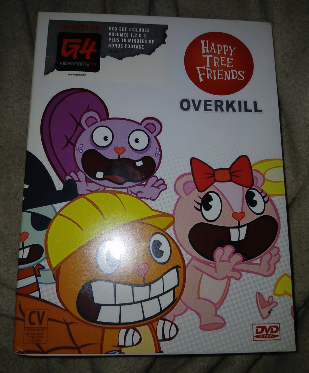 Happy Tree Friends: Overkill (DVD, 2005, 4-Disc) NEW animated
