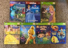 7 Leapfrog Tag Reader Books Disney, Princesse...