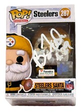 Barry Foster Signed Pittsburgh Steelers 2024 Fanatics Santa Pop Funko #287
