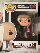 Vin Diesel Signed Dom Toretto Funko Pop! Autograph ACOA - Fast & Furious