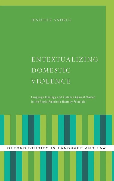 Jennifer Andrus | Entextualizing Domestic Violence | Buch | Englisch (2015)-image