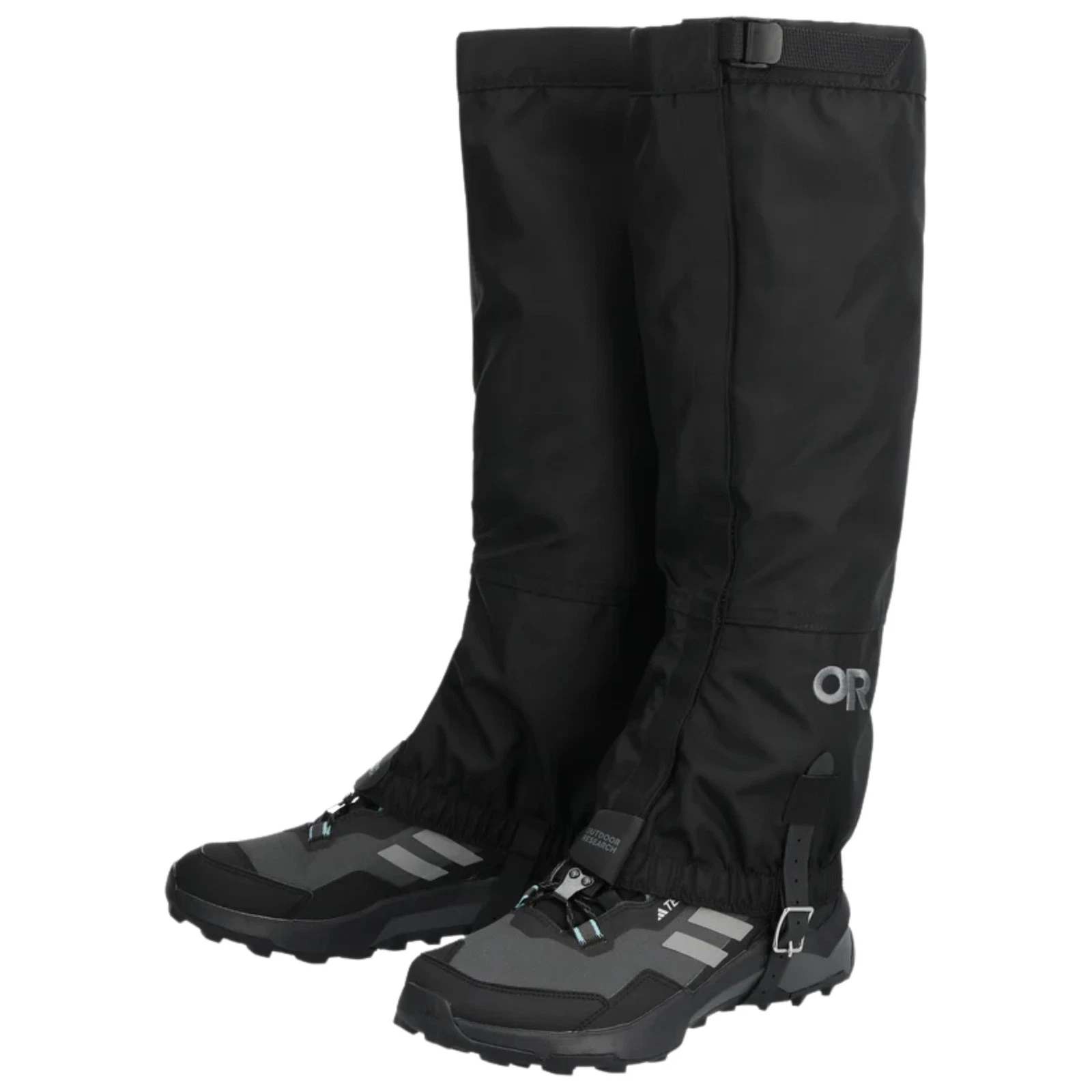 , Rocky Mountain High Gaiters, Solid Black, M