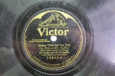 Art Landry & Orch. - VICTOR 19843 - Sleep Time Gal