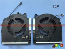 New for DELL Alienware M17 R5 P50E 2022 Laptop CPU GPU Cooling Fan DC12V