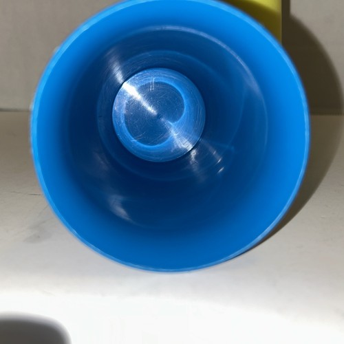 5er Set Vintage Tupperware #109 Kinder Glocke Becher 6 Unzen Tassen Primärfarben - Bild 7 von 8