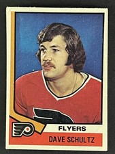 1974-75 Topps - Dave Schultz #196