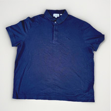 Lacoste PH5522 Mens Polo Shirt Navy Blue Stretch Pique Regular Fit US 3XL