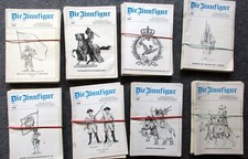 &bdquo;Die Zinnfigur&ldquo; 1990-1997, Monatsschrift f&uuml;r Sammler, 8 Jahrg&auml;nge, in Heften
