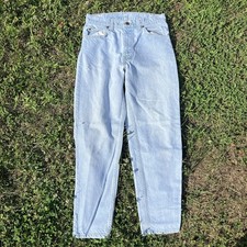 VTG Levi's 550 31x30 Blue Faded Made in USA Orange Tab 1993 Grunge Skater Taper