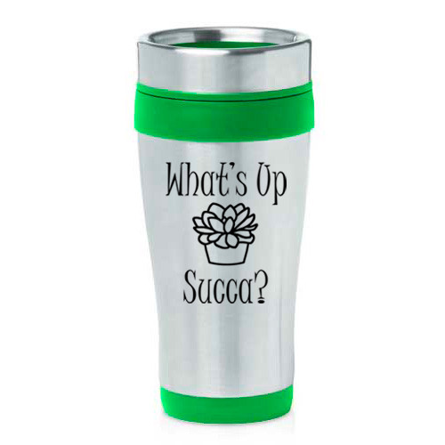 16 oz Insulated Stainless Steel Travel Mug Let's Have A Moment Of