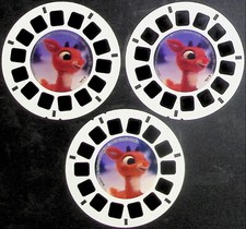 Rudolph The Red-Nosed Reindeer - Rankin-Bass TV Show - View-Master - 3 Reel Set