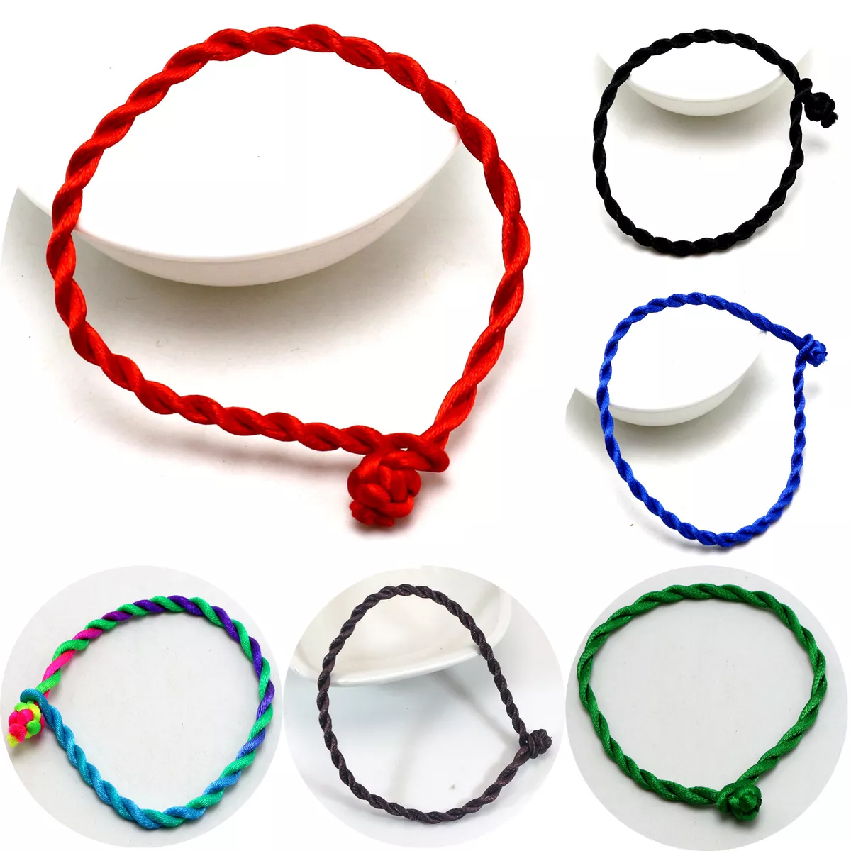 Twisted string bracelet sale
