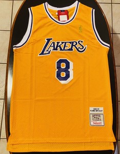 Kobe Bryant #8 ROOKIE Throwback Jersey Los Angeles Lakers ...