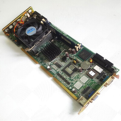 1PCS used Advantech PCA-6186 PCA-6186LV REV:B2 with CPU AN am Fast Ship