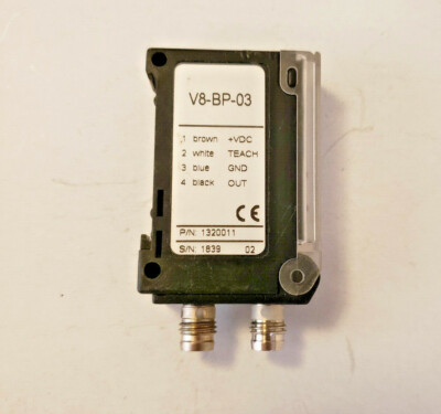 NOS STM Photo Optics Sensor/Amplifier V8-BP-03 P/N 1320011