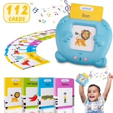 Toddler Toys Talking Flash Cards 224 Sight Words Pocket Speech for Toddlers