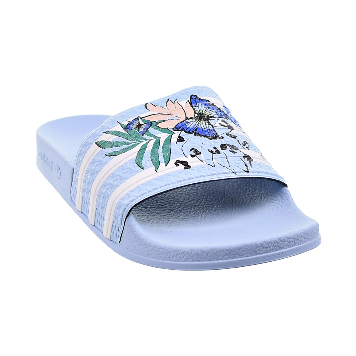 Adidas Adilette Big Kids Slides Clear Sky Cloud White H03913