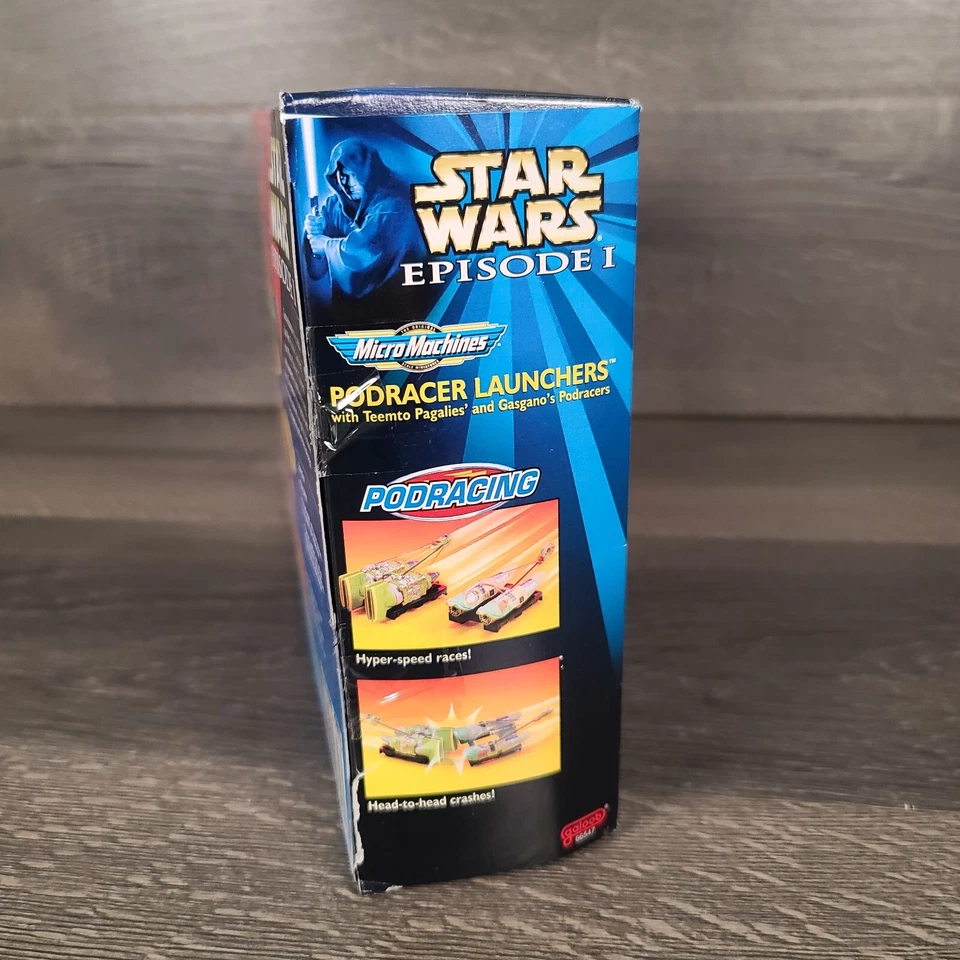 Micro Machines Star Wars Episodio 1 Lanzadores Podracer - 1998 Juguete Galoob Nuevo de Lote Antiguo Foto 3 de 4