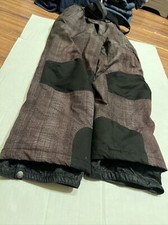 WEATHERPROOF 32 DEGREES SNAP ZIP BLACK SNOW PANTS YOUTH SIZE LARGE L 14-16