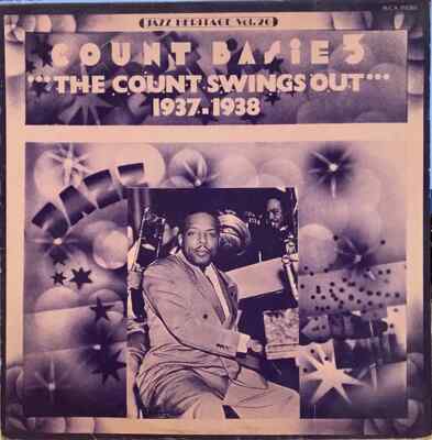 LP Count Basie Vol. 3 - The Count Swings Out (1937-1938) NEAR MINT MCA Record
