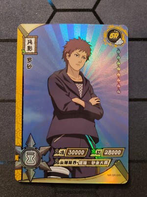 Rasa NR-SR-095 Naruto Kayou Card 4th Kazekage CCG | eBay