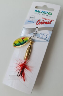 Balzer Colonel Classic Spinner Barsch 3g 5g 7g 10g 14g Perch NEW OVP