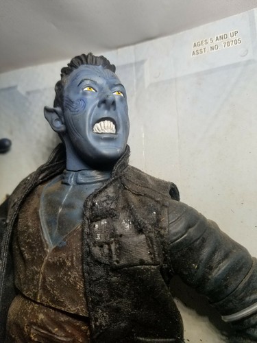 X-MEN 2 UNITED MOVIE NIGHTCRAWLER 12" DLX FIGURA POSABILE TOYBIZ NUOVO MARVEL RARO - Foto 2 di 10