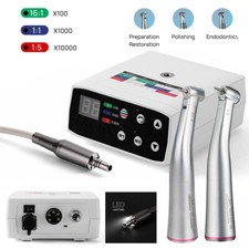 NSK Style Dental Brushless LED Electric Micro Motor/1:5 Increasing Handpiece UK