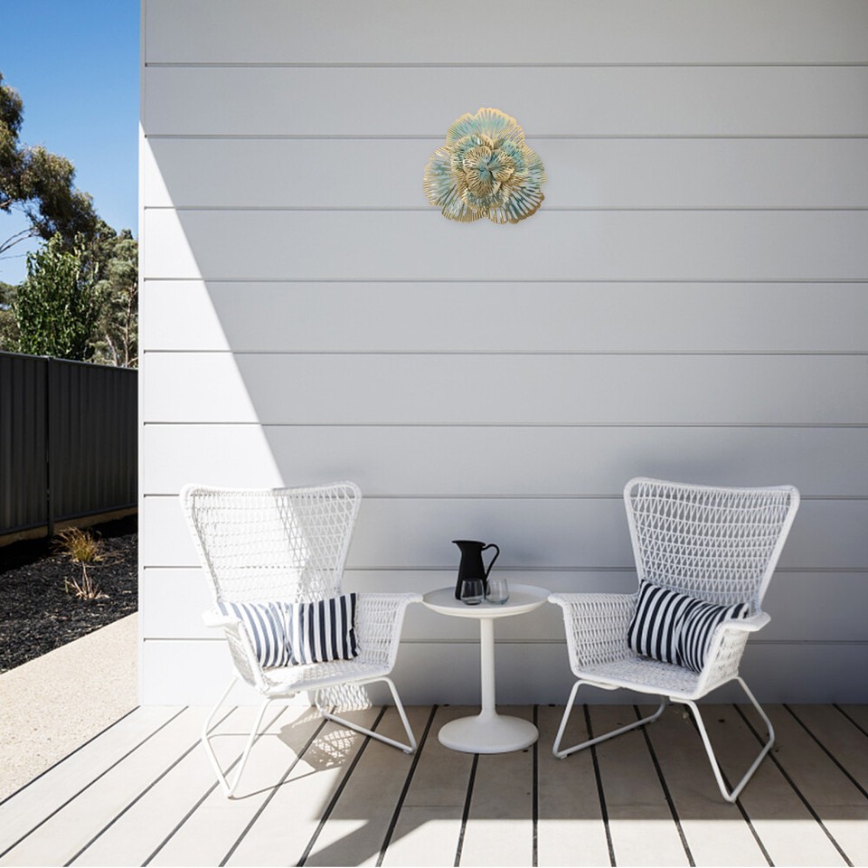 2 Pack Home Wall Art Decor Wrought Iron Porch Decoration Bedroom Girl