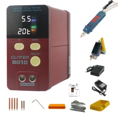 801D Spot Welder Handheld Capacitor Energy Storage Spot Welding Machine