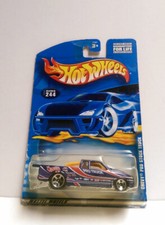 2000 Vintage Hot Wheels Collector #244 CHEVY PRO STOCK TRUCK Purple w/Chrome 5Sp